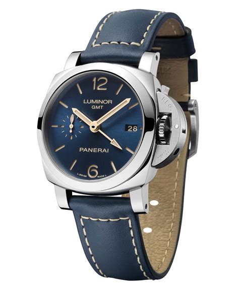 new panerai blue face|Panerai luminor case.